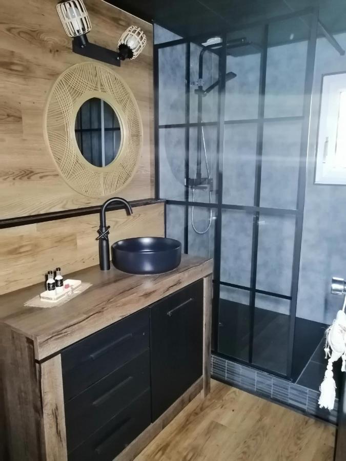 Lapausedegout Piscine Chambres Climatisees Jacuzzi Terrasse Lachapelle-Auzac Exterior foto